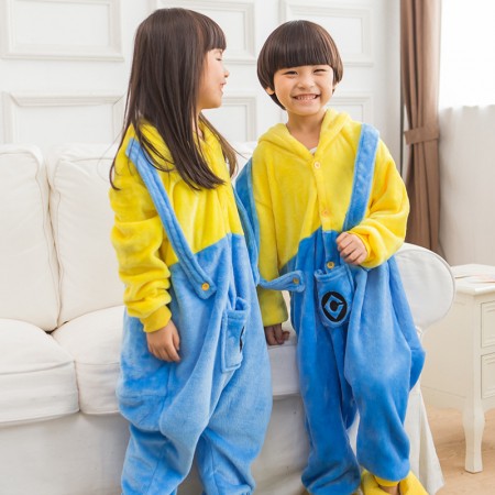 Combinaison Pyjama Enfant Minions Déguisement Déguisement