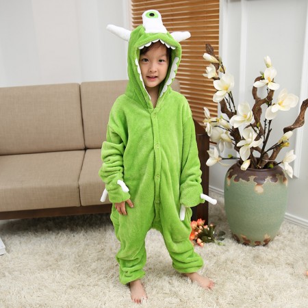 Combinaison Pyjama Enfant One Eyed Monster Déguisement Déguisement