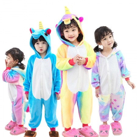Licorne Combinaison Pyjama Enfant Licorne Déguisement Déguisement