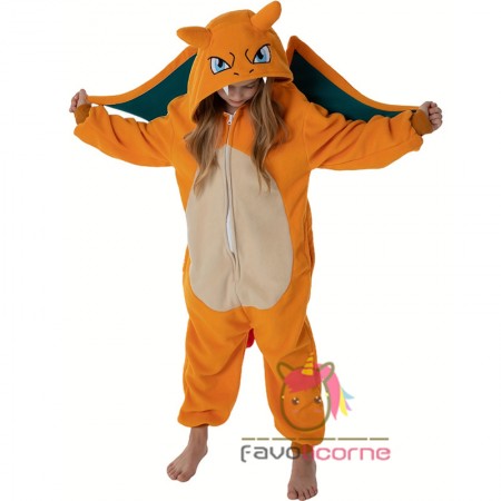 Costume d'Halloween Pokémon Charizard Onesie pour enfants
