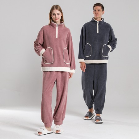 Pantalon de pyjama en flanelle pour femmes vêtements de nuit pour hommes