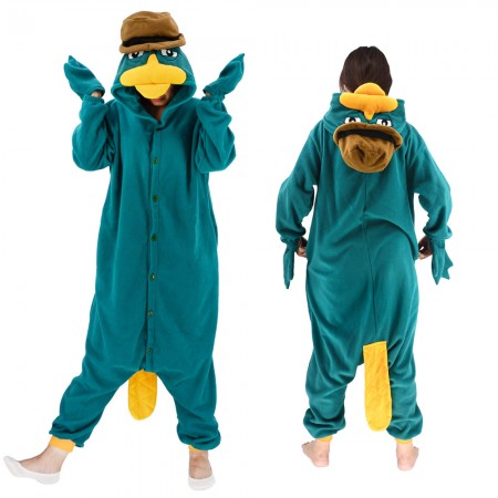 Déguisement Platypus Pyjama Femme Homme Pyjama Combinaison