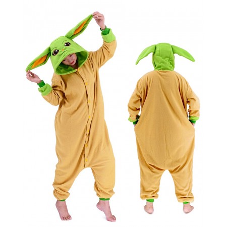 Déguisement Yoda Pyjama Femme Homme Pyjama Combinaison