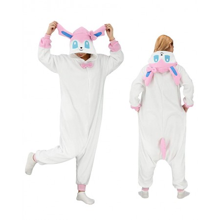 Déguisement Eevee Sylveon Pyjama Femme Homme Pyjama Combinaison