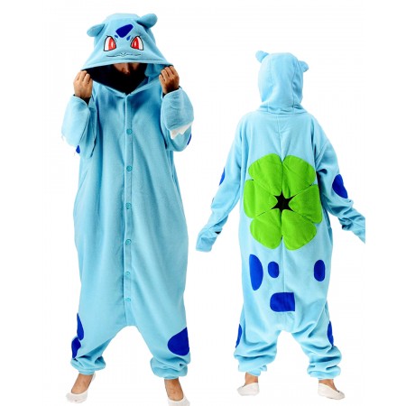 Déguisement Bulbasaur Pyjama Femme Homme Pyjama Combinaison