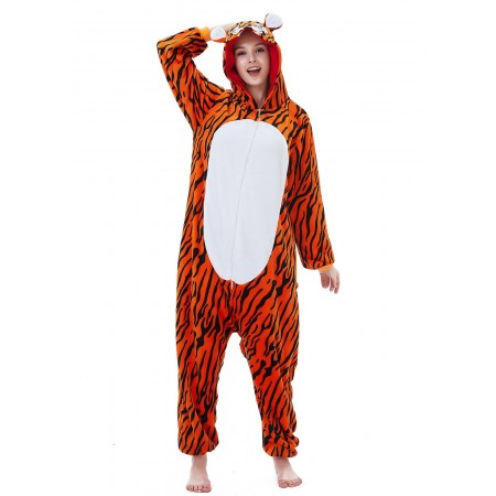 Déguisement Tiger Pyjama Femme Homme Pyjama Combinaison