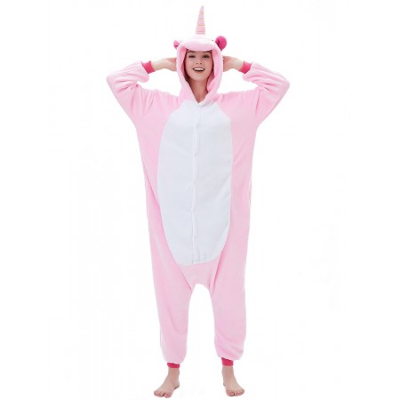 Déguisement Rose Unicorn Pyjama Femme Homme Pyjama Combinaison