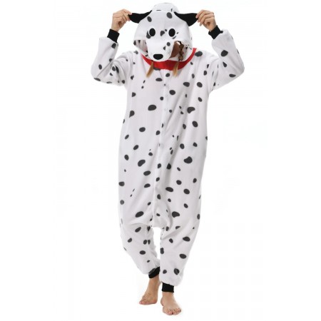 Déguisement Dalmatian Pyjama Femme Homme Pyjama Combinaison