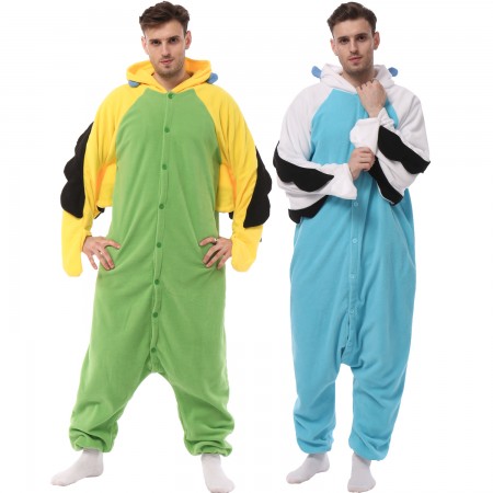 Déguisement Macaw Pyjama Femme Homme Pyjama Combinaison