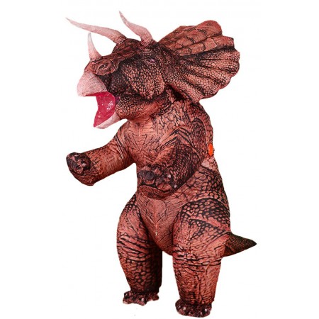 Costumes de Triceratops pour Adultes Costume de Dinosaure Gonflable