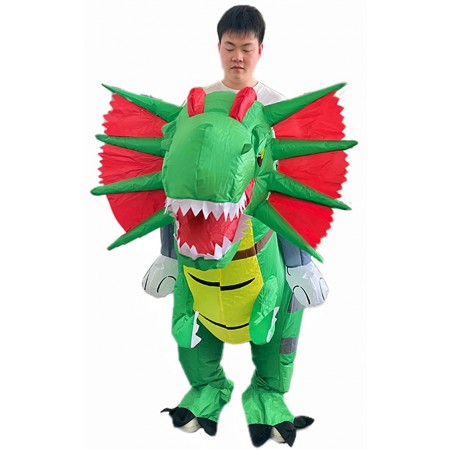 Costume Gonflable Dinosaure à Chevaucher Déguisement Dinosaure Gonflable