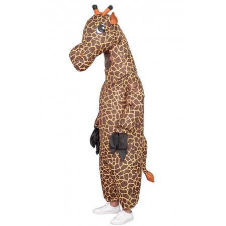 Costume Gonflable De Girafe Animal Halloween Costume pour adulte