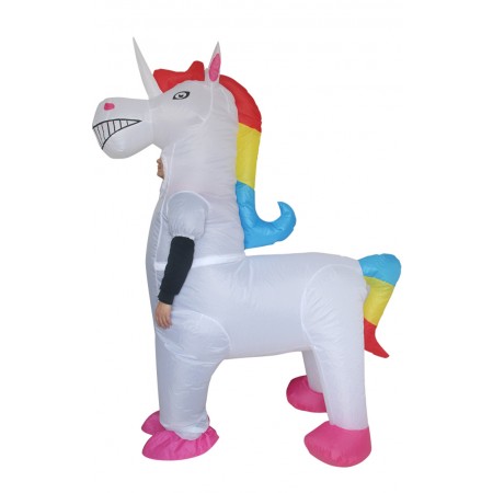 Costume Gonflable de Licorne Adulte Costume élégant De Cheval