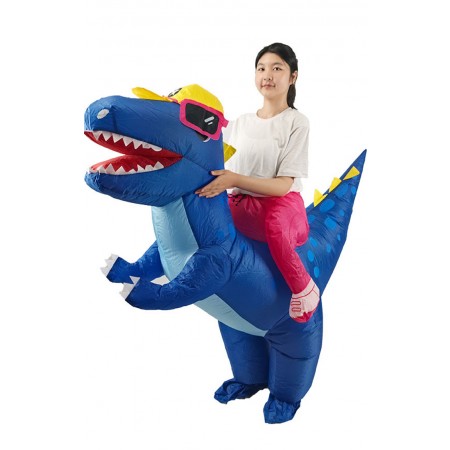 Costume Gonflable Dinosaure Cartoon T-Rex Costume élégant Gonflable