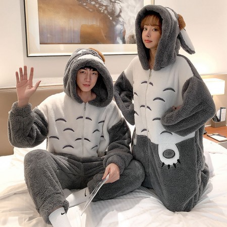 Pyjama une pièce assorti Totoro Onesie pour couples