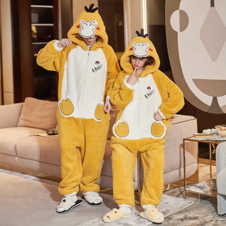 Psyduck Onesie Pyjama Peluche Adultes Onesies Kigurumi