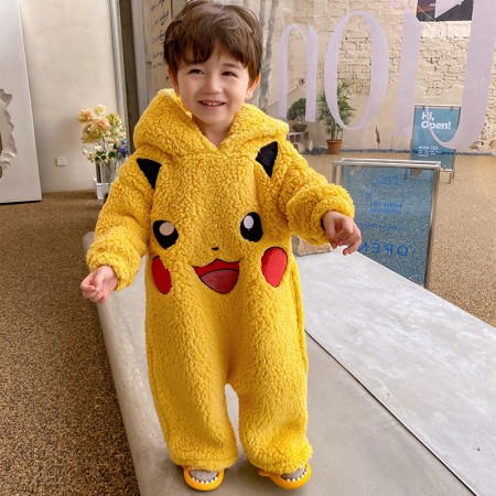 Pyjama Pikachu Onesie pour bébé Pokémon Pyjama une pièce