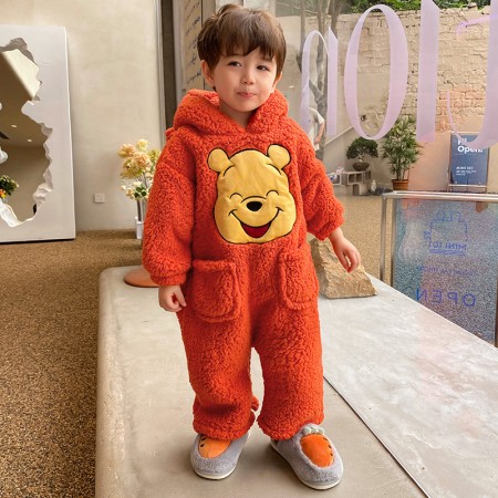 Pyjama Winnie l'ourson pour bébé combinaison Anime pour enfants