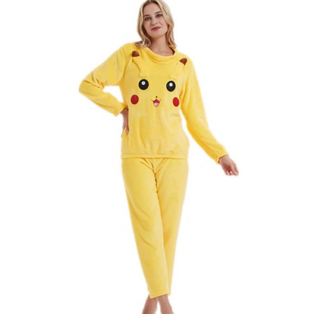 Ensemble pyjama Pikachu vêtements de nuit pour femmes vêtements de maison