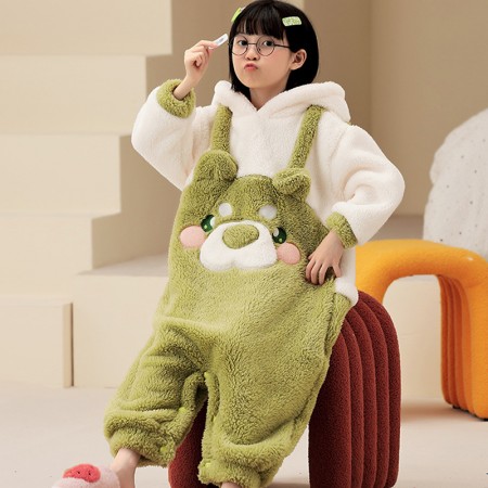 Pyjama mignon Onesie pour enfants vêtements de nuit ours