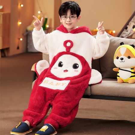 Pyjama Onesie Teletubbies pour enfants vêtements de nuit animés pour la maison