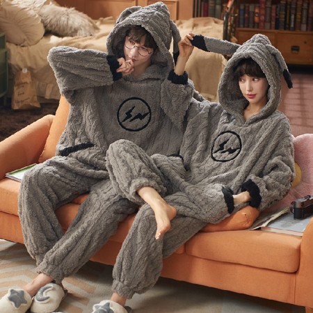 Animal Onesie Pokemon Cosplay Costume correspondant pyjama pour les couples