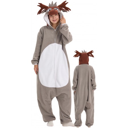 Combinaison renne adulte femme homme – Déguisement Halloween Carnaval