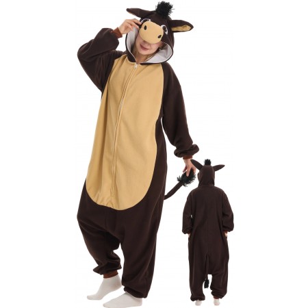 Combinaison âne adulte – Déguisement cosplay Halloween Carnaval