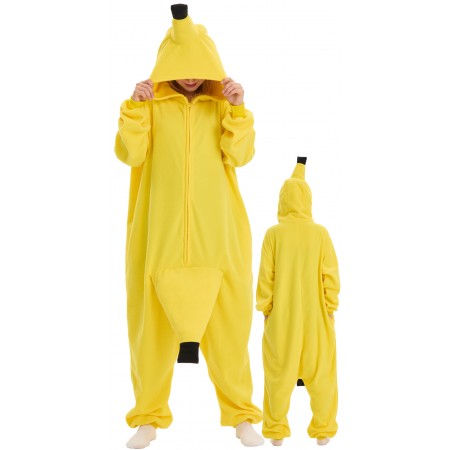 Combinaison banane femme homme – Déguisement cosplay Halloween soirée