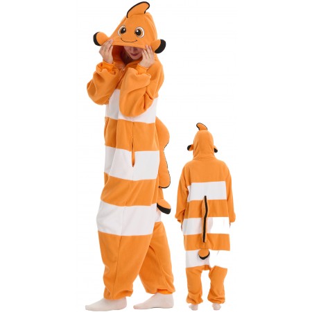 Combinaison poisson-clown adulte et ado – Déguisement onesie