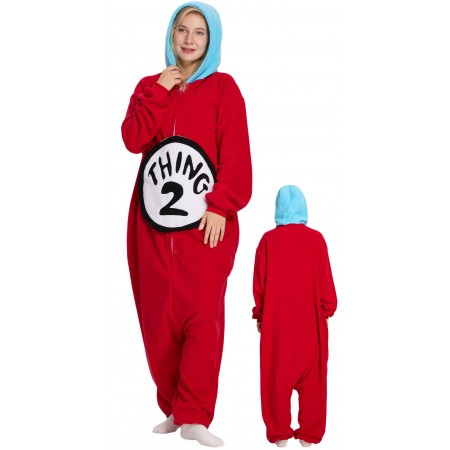 Déguisement Thing 2 adulte et ado – Costume cosplay Halloween soirée