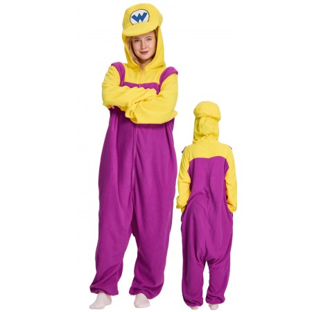 Déguisement Wario adulte unisexe – Costume drôle Halloween
