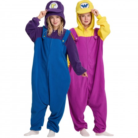 Déguisements Wario & Waluigi femme homme – Costumes duo groupe
