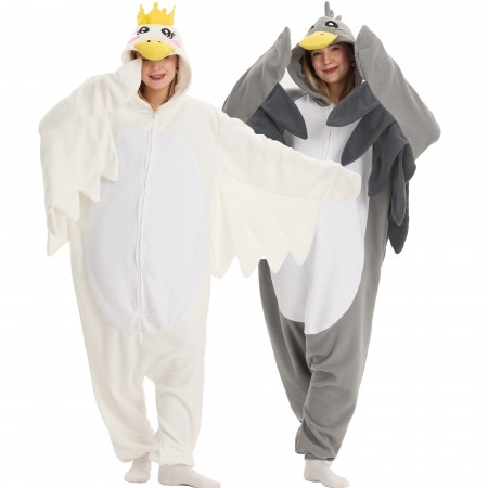 Déguisements duo cygne & vilain petit canard – Cosplay Halloween couple