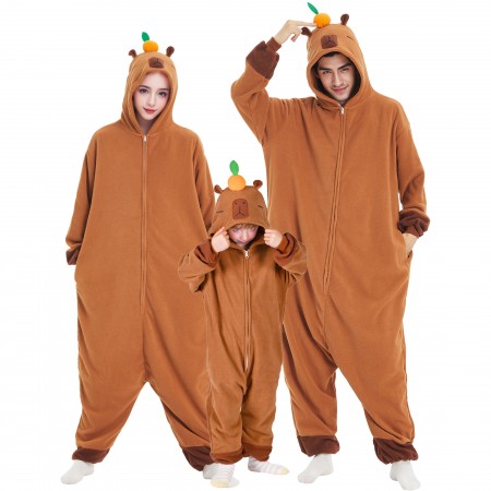 Déguisement capybara femme homme – Costume Halloween Carnaval