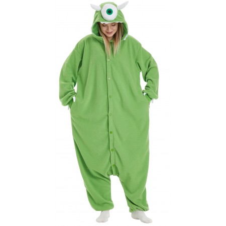 Déguisement Mike Wazowski femme – Costume Monstres & Cie Halloween Carnaval