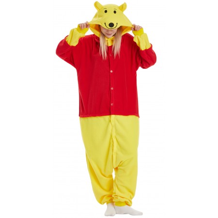 Combinaison Winnie l’Ourson adulte – Déguisement onesie Carnaval