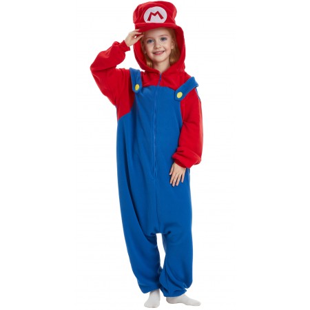 Combinaison Mario enfant – Déguisement Halloween Carnaval