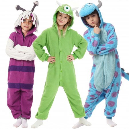 Costumes enfants Monstres & Cie Sulley Mike Wazowski Boo – Halloween Carnaval