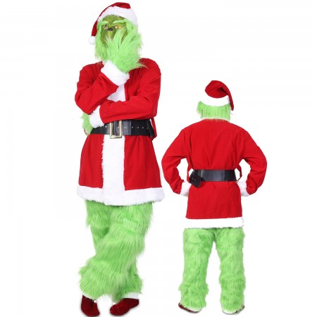 Déguisement Grinch adulte – Costume Carnaval