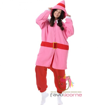 Costume d'elfe Jovie de Noël Combinaison de Père Noël Tenue Ensemble complet pour femmes