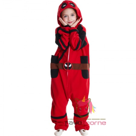 Costume Deadpool pour bébé Combinaison d'Halloween facile à cosplay